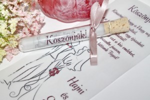 köszönetajándék mini üvegcse-slider